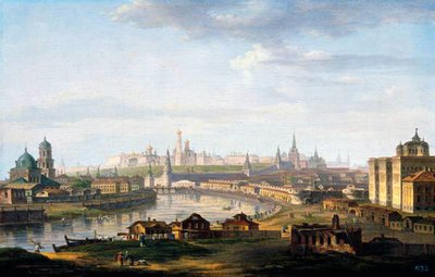 View of Moscow, 1819 by Maxim Nikiforovitsch Worobjeff